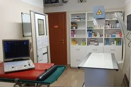 La sala di radiografia ed ecografia